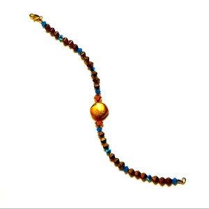 The Golden Pearl Handmade Swarovski Bracelet by McGlamorous